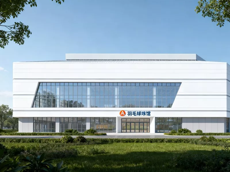 Muundo wa chuma Badminton Hall